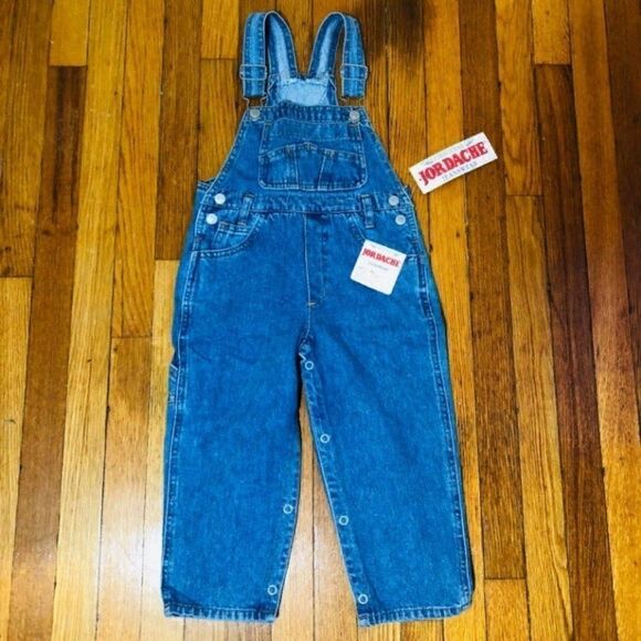 Jordache Jeanswear Denim Overall Vintage Size M/3 - Picture 1 of 3